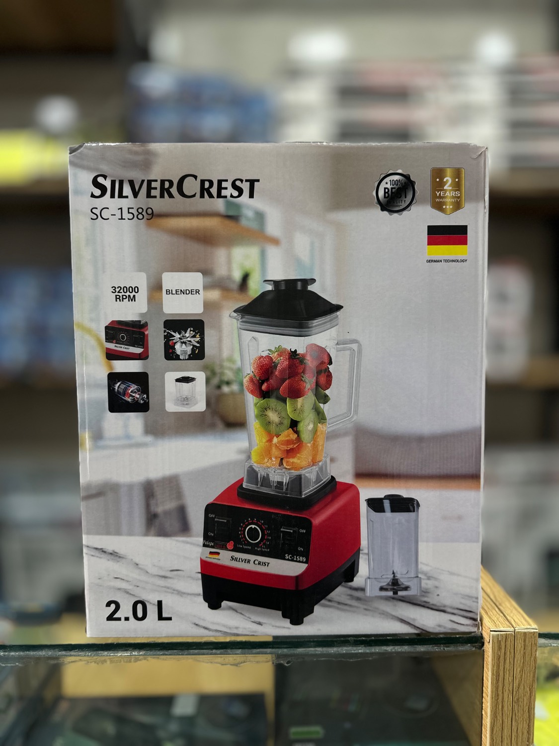 مخلوط کن سیلور کرست مدل SC-1589 توان 4500 وات