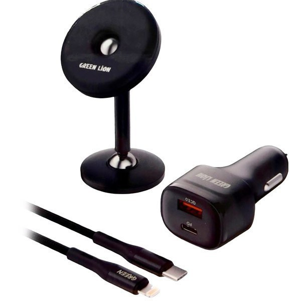 کیت شارژر فندکی GREEN LION 3 IN 1 COMBO