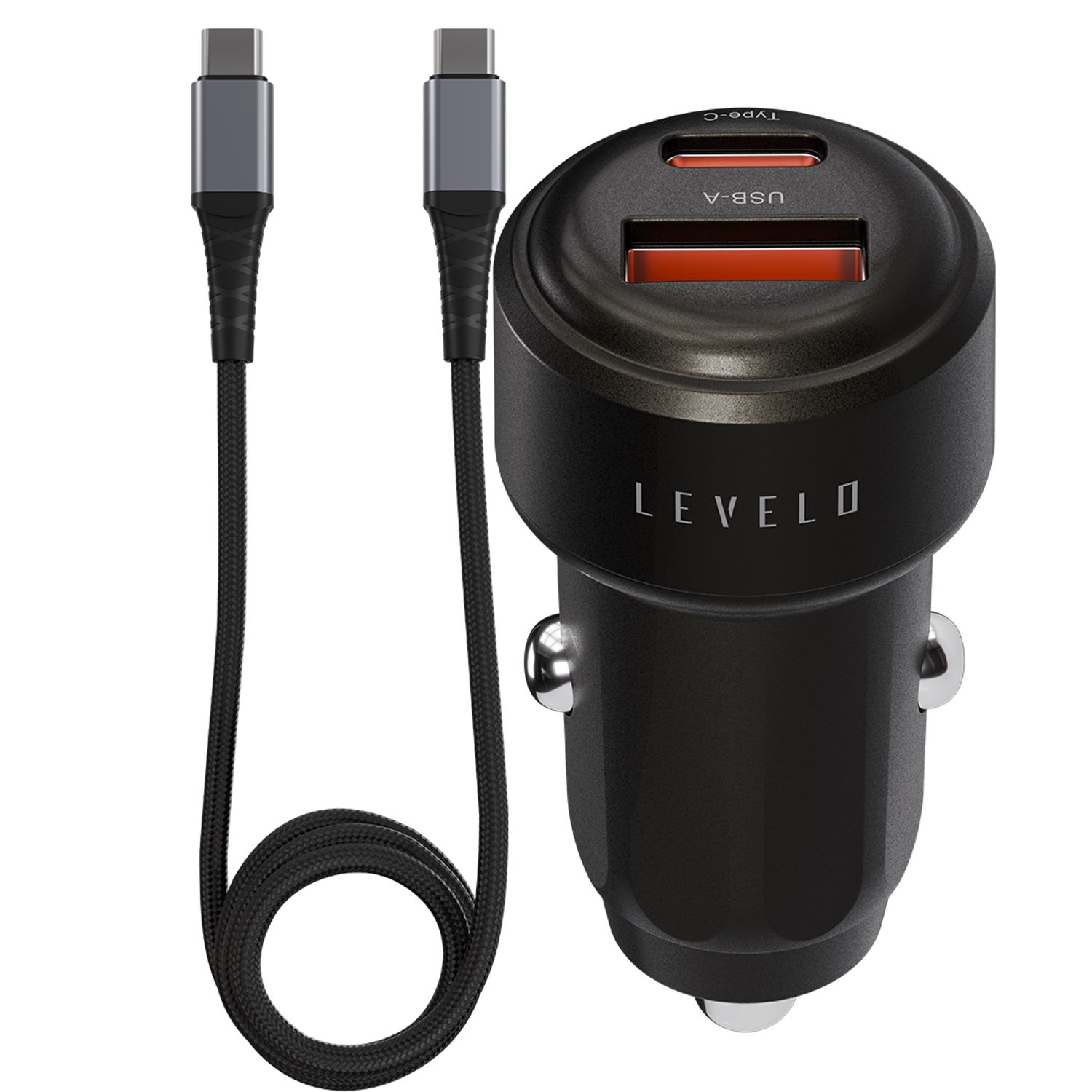 شارژر فندکی 60 وات LEVELO مدل Nori Mini