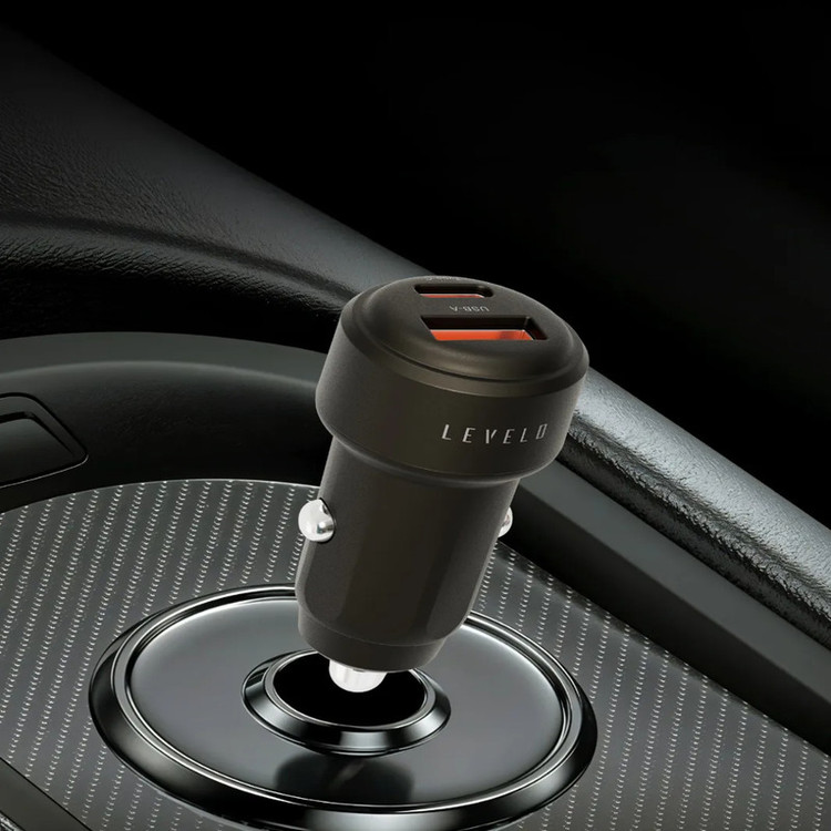شارژر فندکی 60 وات LEVELO مدل Nori Mini
