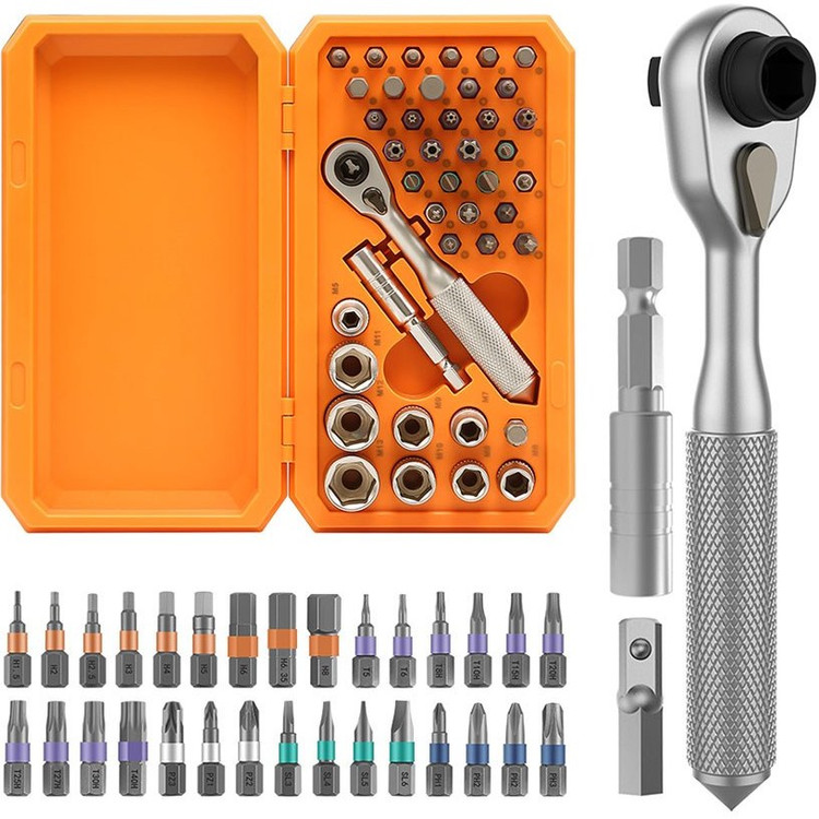 ست آچار بکس 42کاره گرین لاین مدل Green Lion 42-IN-1 Ratchet Socket Set