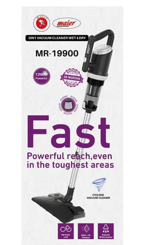 جاروبرقی 1200 وات مایر مدل MR-19900